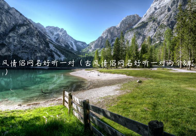 古风情侣网名好听一对(古风情侣网名好听一对两个字)